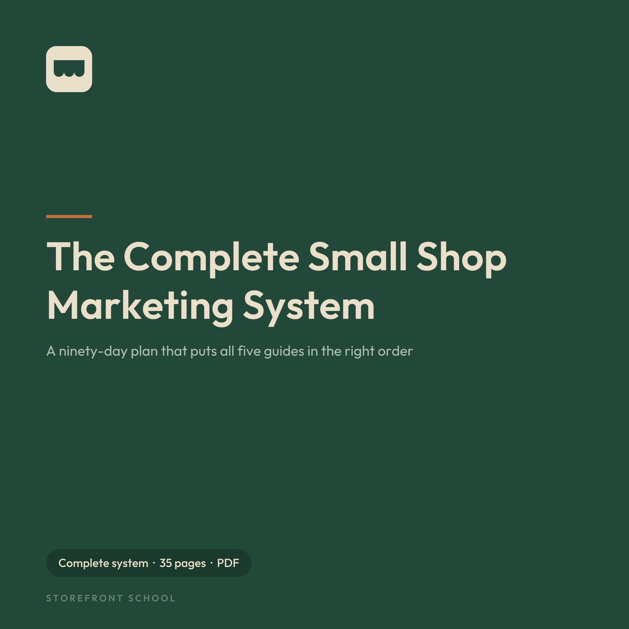 The Complete Small Shop Marketing System