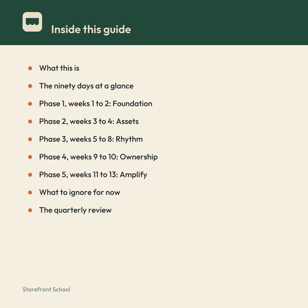 The Complete Small Shop Marketing System