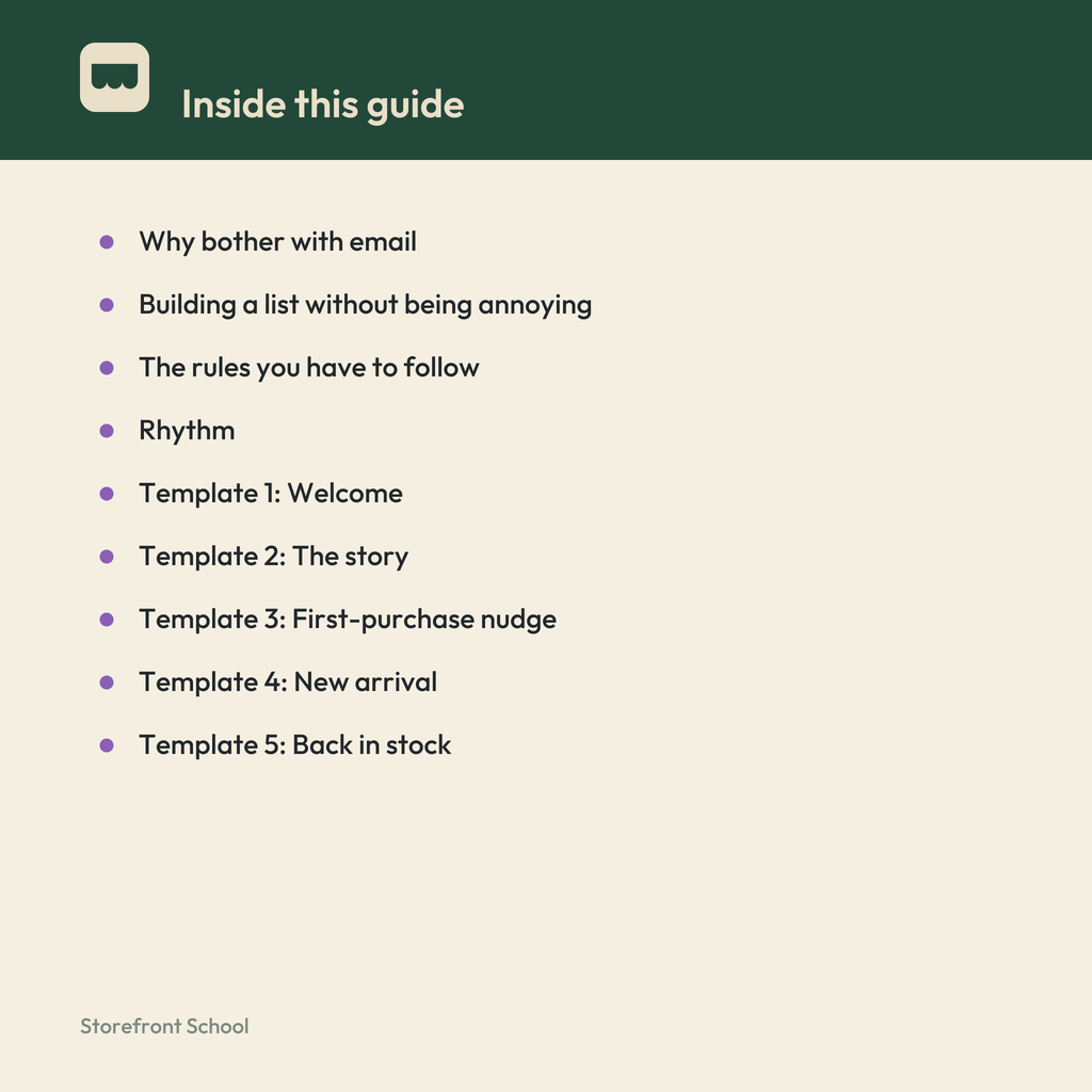 Email That Sells: 12 Templates for Small Shops