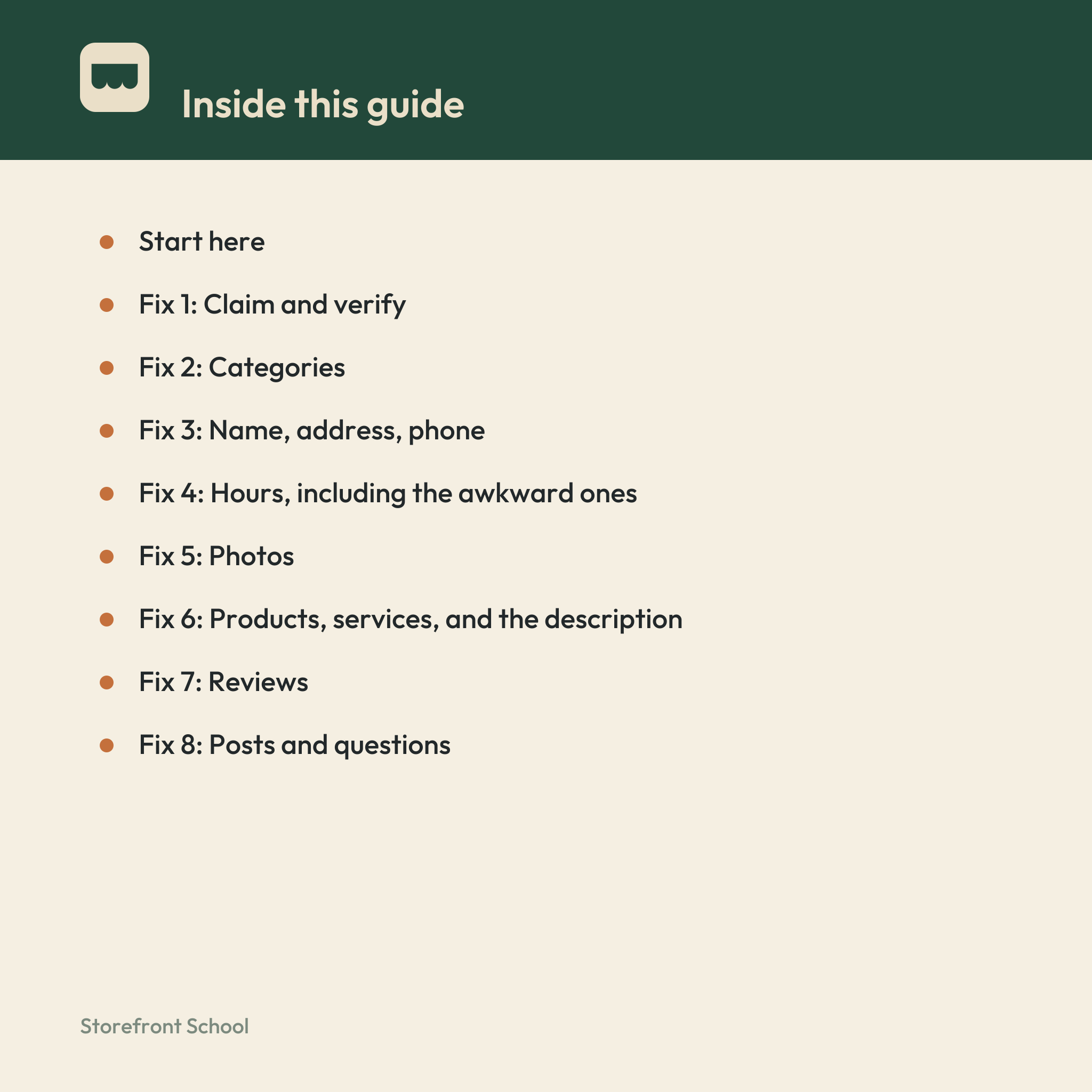 The Google Business Profile 30-Minute Fix