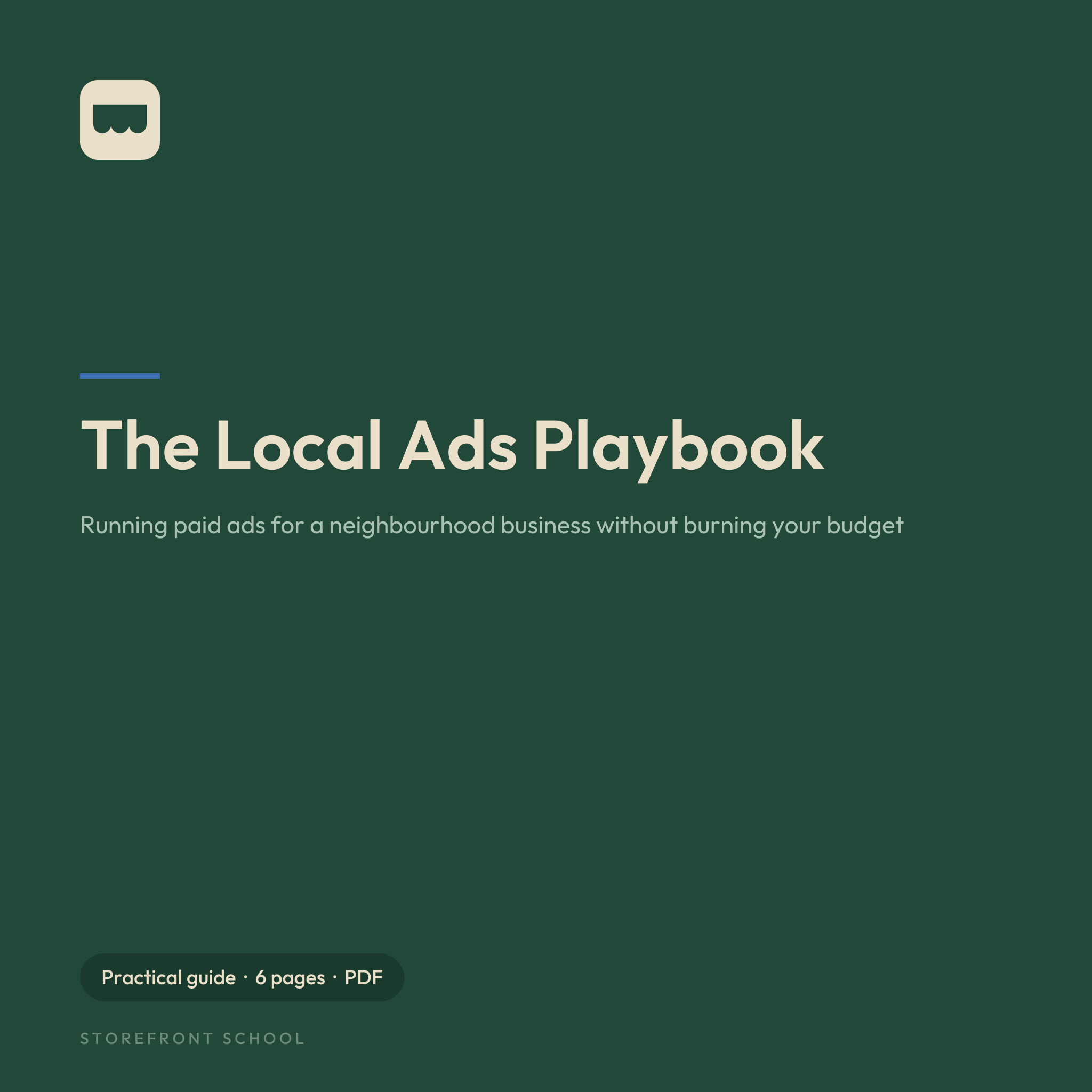 The Local Ads Playbook